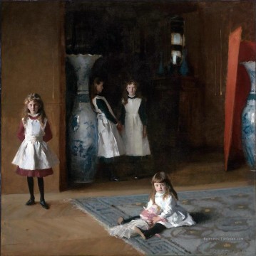 Les filles d’Edward Darley Boit John Singer Sargent Peinture à l'huile